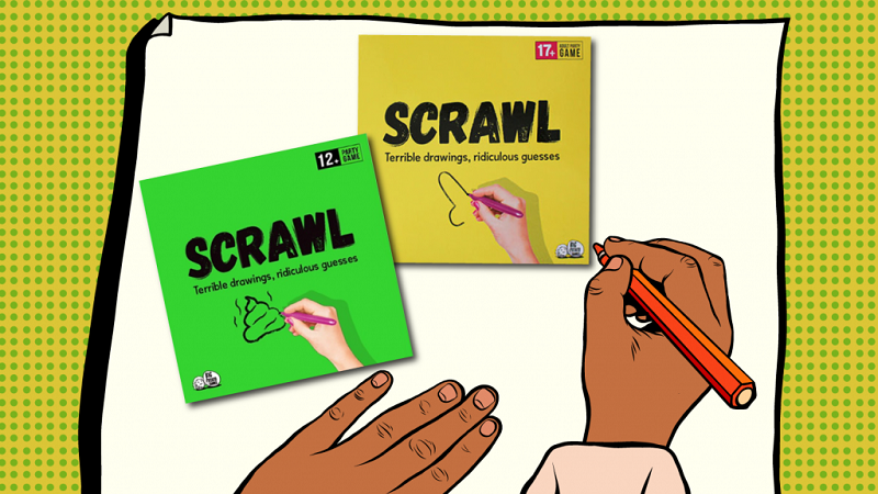 Scrawl-stalo-žaidimai-dviems